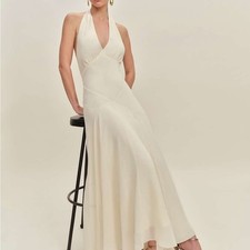 Reformation Briony Dress Fior Di Latte Brand New