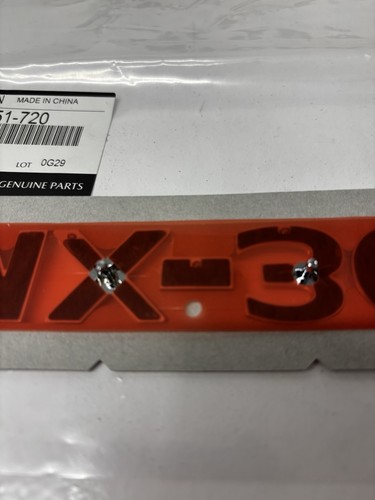Mazda MX-30 Rear Decal/Badge For 2021 Onwards Genuine DN4E-51-720 - Picture 17 of 24