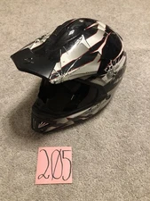 Rare Scorpion EXO Motorcycle Off Road Dirt Bike Helmet, Size Youth Large Helmet