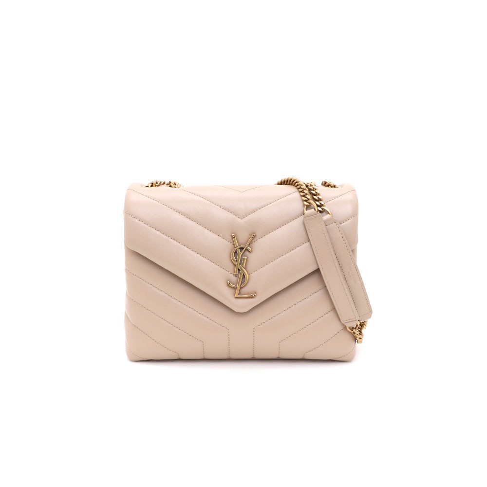 Saint Laurent Monogram Envelope Satchel Lulu borsa a tracolla con catena dorata