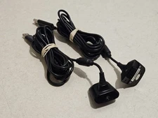 2x Microsoft Xbox 360 - Play And Charge Kit -Controller USB Charging Cable LOT