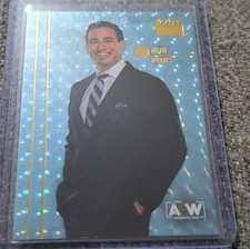 SkyBox 2022 AEW Metal Universe Justin Roberts Precious Metal Gems Parallel PP-43
