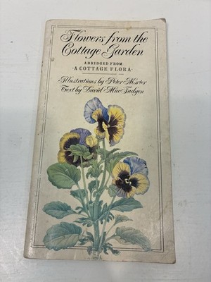 Flowers from the Cottage Garden Vintage Illustrated Floral Book Reader s Digest