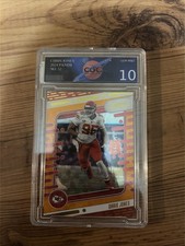 2024 Panini Absolute - Chris Jones #52 Orange Mosaic /299
