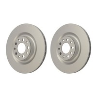 2 Bremsscheiben Hinten InnenbelüFtet Ø 70 Mm Hella FüR U.A. Alfa Romeo Giulia