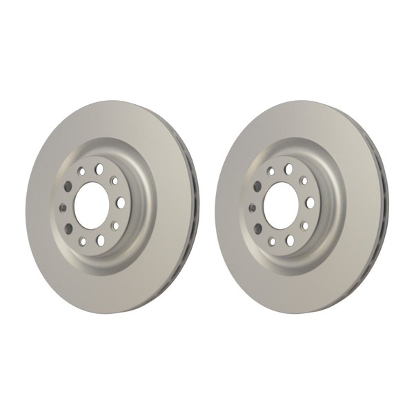 2 Bremsscheiben Hinten InnenbelüFtet Ø 70 Mm Hella FüR U.A. Alfa Romeo Giulia-image