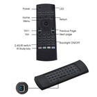 Remote Control MX3 Backlight Air Mouse 2.4G RF Keyboard For KODI TV BOX PC G