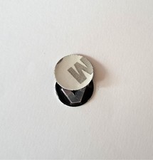 2 X 14mm Compatible With Renault Remote Key Fob Badge Sticker