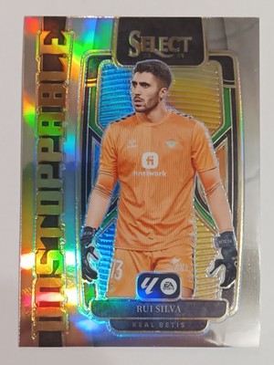 Rui Silva 2023-24 Panini Select La Liga SILVER PRIZM UNSTOPPABLE #19 REAL BETIS