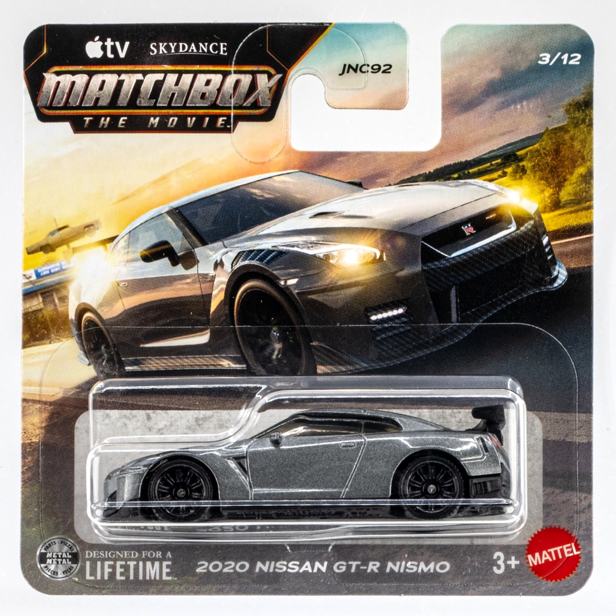 2026 Matchbox The Movie #3 2020 Nissan GT-R Nismo GUN METALLIC