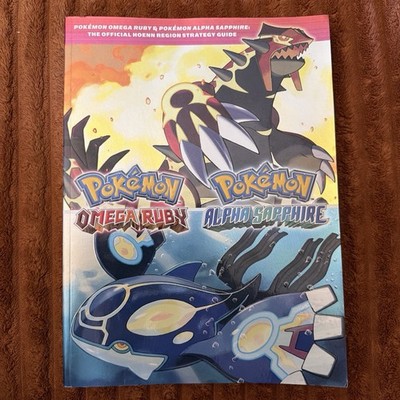 Pokémon Omega Ruby + Alpha Sapphire Official Strategy Guide + Map Nintendo 3ds