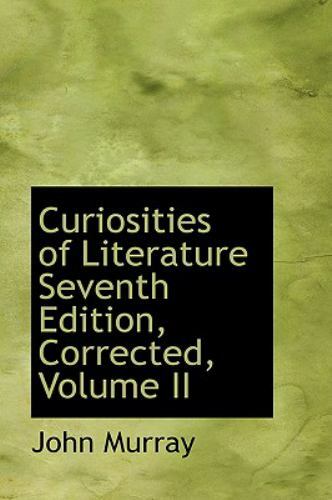 Curiosities of Literature