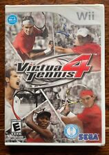 Virtua Tennis 4 Wii NEW Venus Williams Roger Federer Rafael Nadal Boris Becker