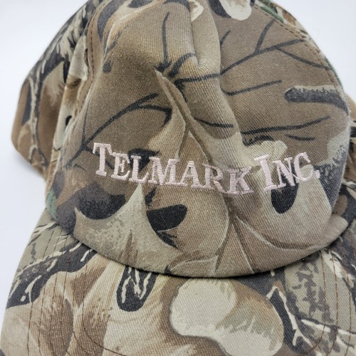 Gorra TelMark Inc Camuflaje Snapback De Colección Hecha en Estados Unidos C7D - Imagen 2 de 4
