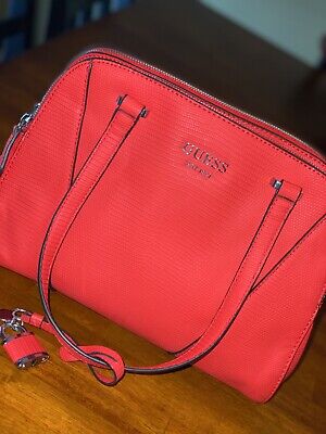 Guess Women's Peak Tote Red | Red tote bag, Guess purses, Guess handbags