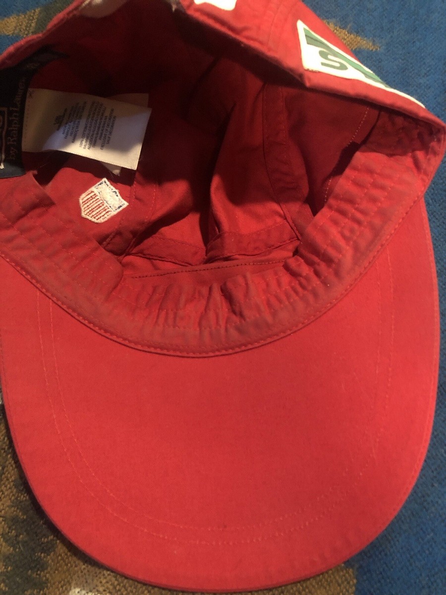 Polo by Ralph Lauren 1992ハット L/XL レッド polo ralph lauren 1992 stadium hat Red L/Xl Retro | eBay