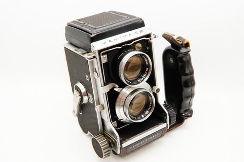 Exc+3 Mamiya C3 Pro TLR Film Camera 105mm f3.5 w/ hand grip tested bundle - Picture 6 of 14