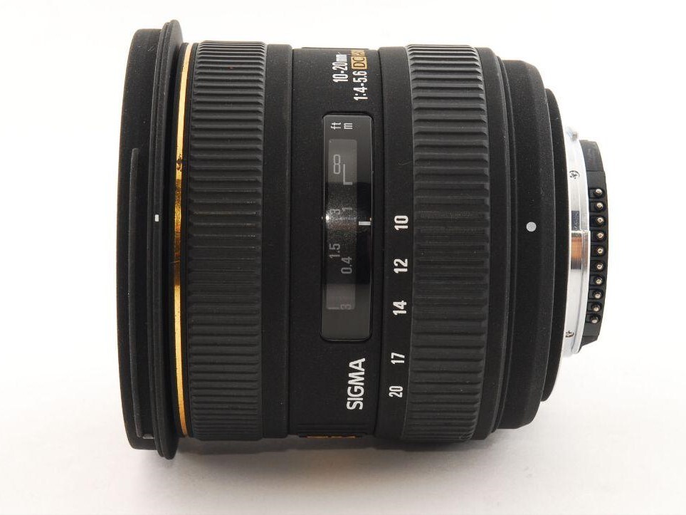 SIGMA 10-20mm F4-5.6 EX DC HSM AF Wide Angle Zoom Lens For Nikon F