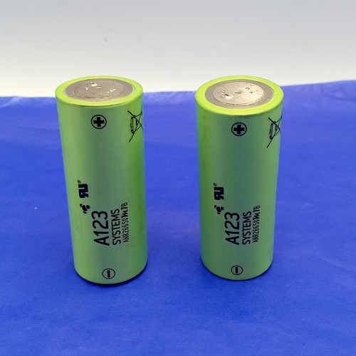 85-95% Kapazität M1b 100 x Lithium A123 Akku Zelle Li-Ion LiFePo4 26650 - Bild 3 von 6