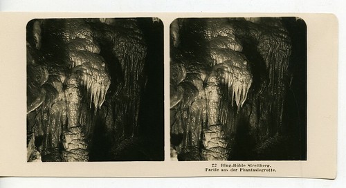 Deutschland Bayern Streitberg Binghöhle Binghöhle alt NPG Stereoview Foto 1906 #22 - Bild 3 von 3