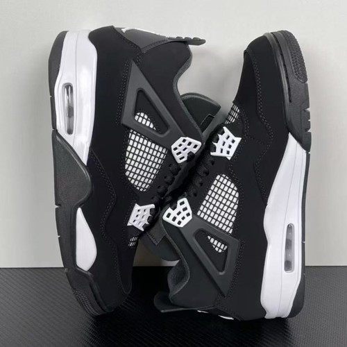 Nike Air Jordan 4 Retro "White Thunder" Men's Basketball Shoes US7-12 - Picture 3 of 7
