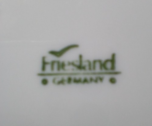 Friesland Porzellan Speiseteller ca. 24,5 cm Weiss - Bild 2 von 3