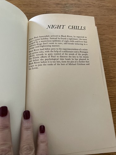 Night Chills - Dean R. Koontz 1977 **First UK Trade Hardcover Edition** SIGNED - Imagen 4 de 12