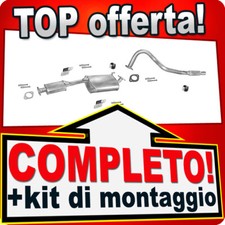 Scarico Completo per NISSAN TERRANO I 2.7 TD 4x4 LWB Marmitta