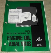 Mack Diesel And Natural Gas Engine Oil Analysis Service Shop Manual Book 3-301 Mack Diesel And Natural Gas Engine Oil Analysis Service Shop Manual Book 3-301