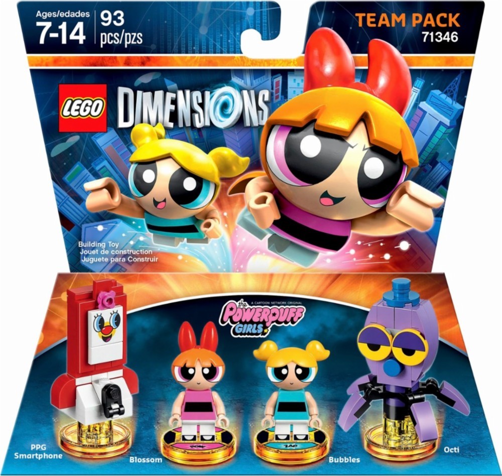 Dimensions LEGO 71346 Powerpuff Girls Blossom Bubbles Octi Ppg | eBay