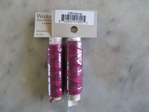 10% Off Weeks Dye Works Hand-dyed Cross stitch/Embroidery Floss Spool - Picture 32 of 36