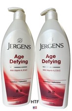 Jergens Age Defying Multi Vitamin Moisturizer Lotion 2 Pump Bottles 600ml Each