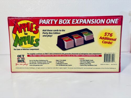 (NUOVO SIGILLATO) Out of the Box 2006: Mele alle Mele - Party Box Espansione Uno - Foto 2 di 3