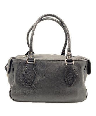 バッグ JIL SANDER leather hand bag archive JIL SANDER hand leather bag black leather | eBay