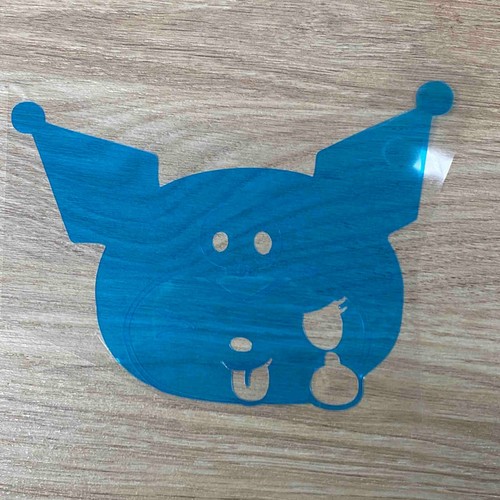 Kuromi Customized Handmade Anti-fog rain proof Mirror Peekers Anime Manga 2 pcs - Picture 3 of 5