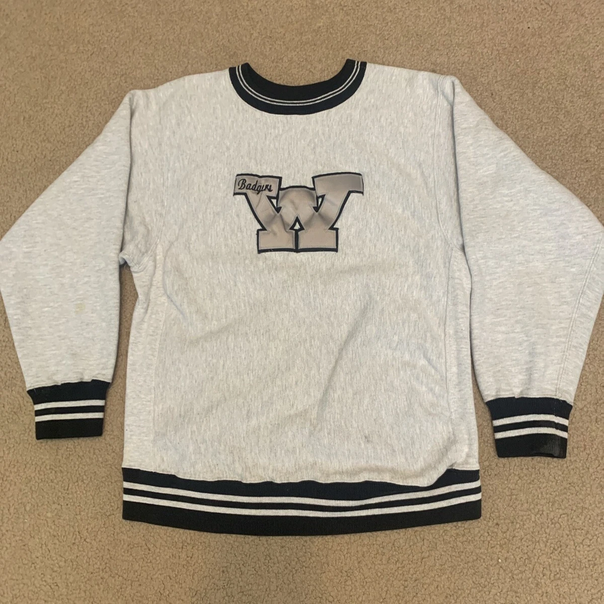 Wisconsin badgers best sale champion sweatshirt