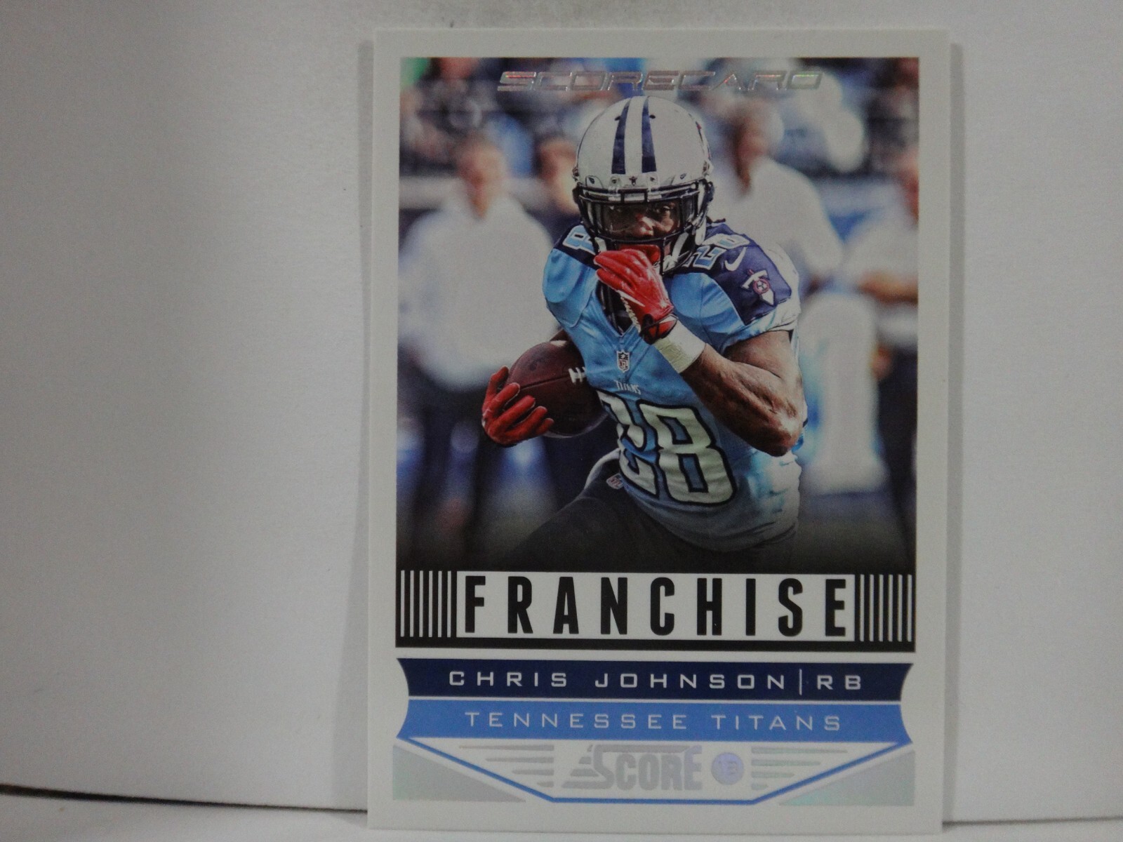 2013 Score Scorecard Chris Johnson Tennessee Titans #297