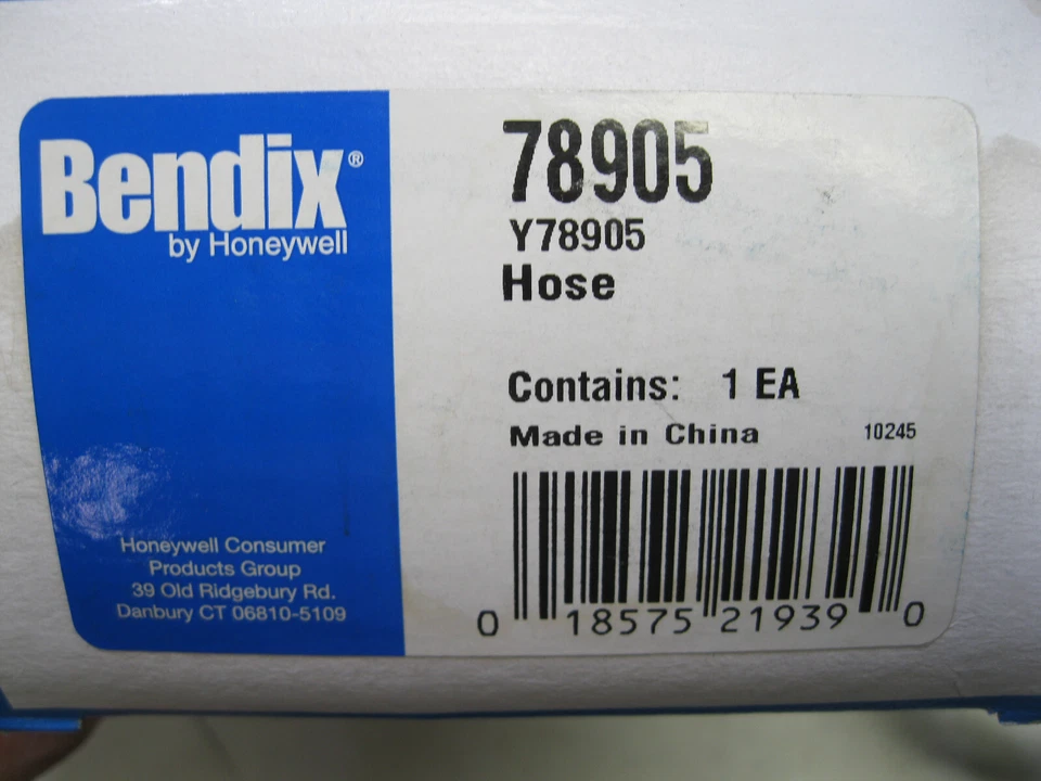 Brake Hydraulic Hose Front Right Bendix 78905 Foto 4 de 4
