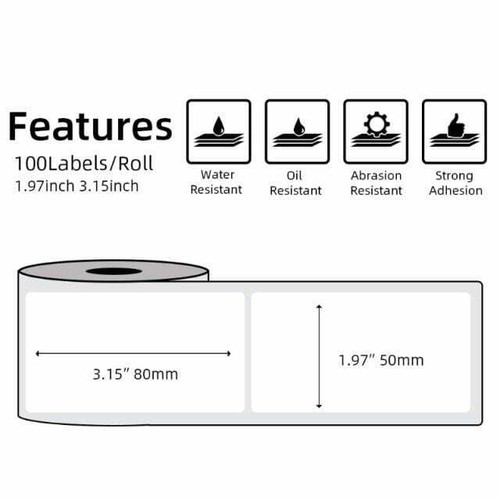 Phomemo M110 Portable Thermal Label Printer Portable Bluetooth Label Maker lot - Picture 24 of 25