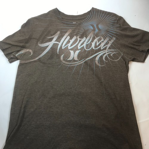 Lot of 3 Hurley Tees - Green, Purple and Brown Mens Size Medium - Picture 4 of 5