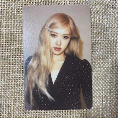 BLACKPINK ROSE #6 [ 2022 Welcoming Collection ] Official Photocard