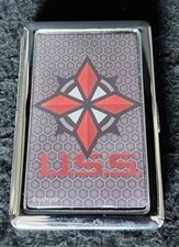 Resident Evil Capcom Umbrella Corp Metal Card Case *NEW*