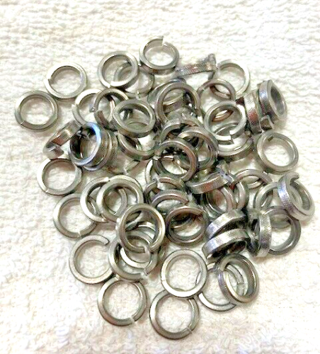 3/8" 18-8 Stainless Steel HIGH COLLAR LOCK WASHER 50 pcs