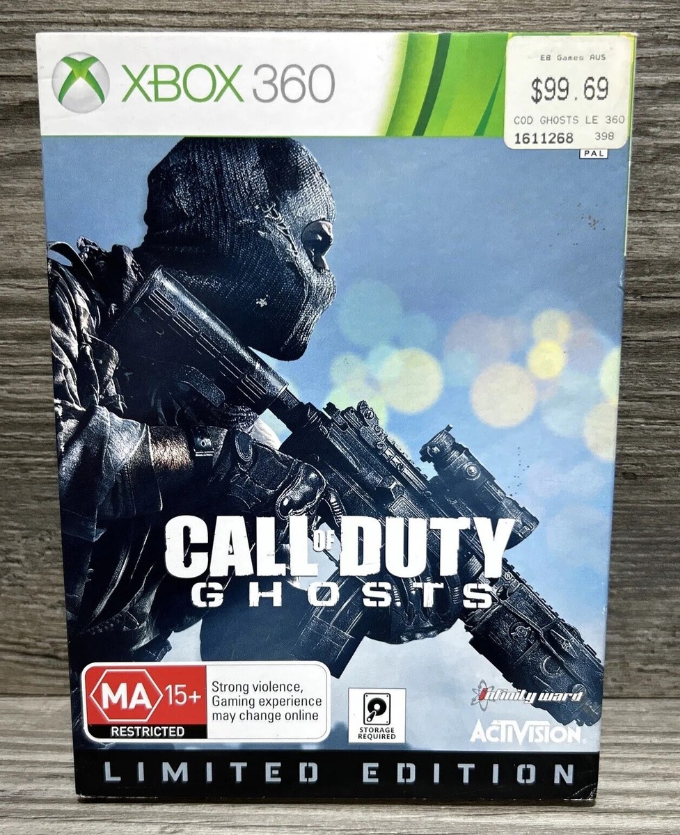 Call Of Duty Ghost Xbox 360 Game Case Microsoft XBOX 360 3D Box Pack