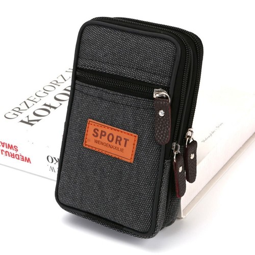 Phone Belt Bag Molle Purse Cellphone Pouch Outdoor Travel Waist Fanny Pack - Picture 10 of 19
