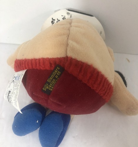 Silly Slammer Bruiser Wrestling Stuffed Beanbag Plush w/Tag works - Picture 2 of 4