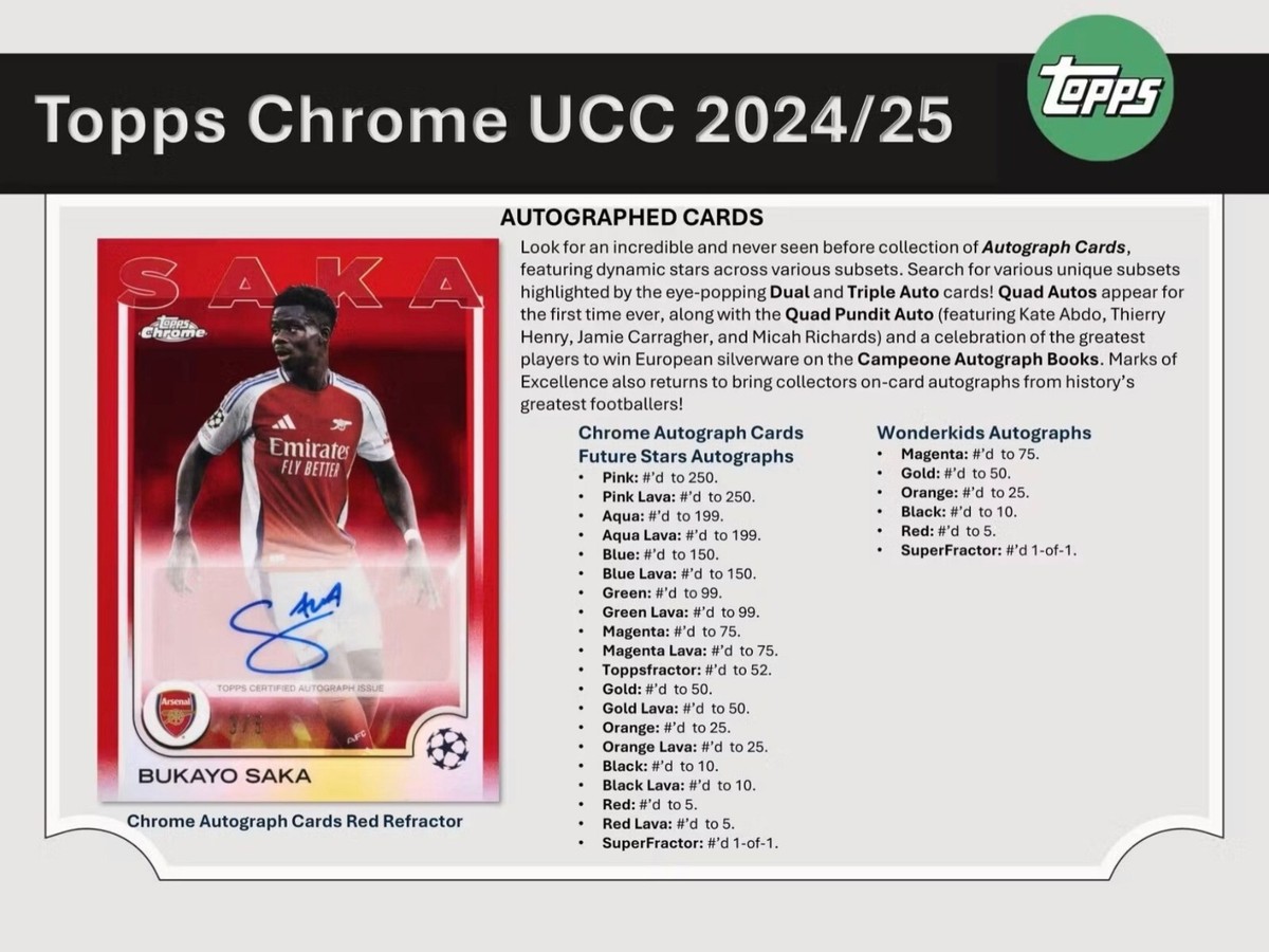 【52シリ】フリアン・アルバレス　直筆サイン　Topps Chrome UEFA 2024/25 Topps Chrome UEFA Club Competitions Soccer Hobby