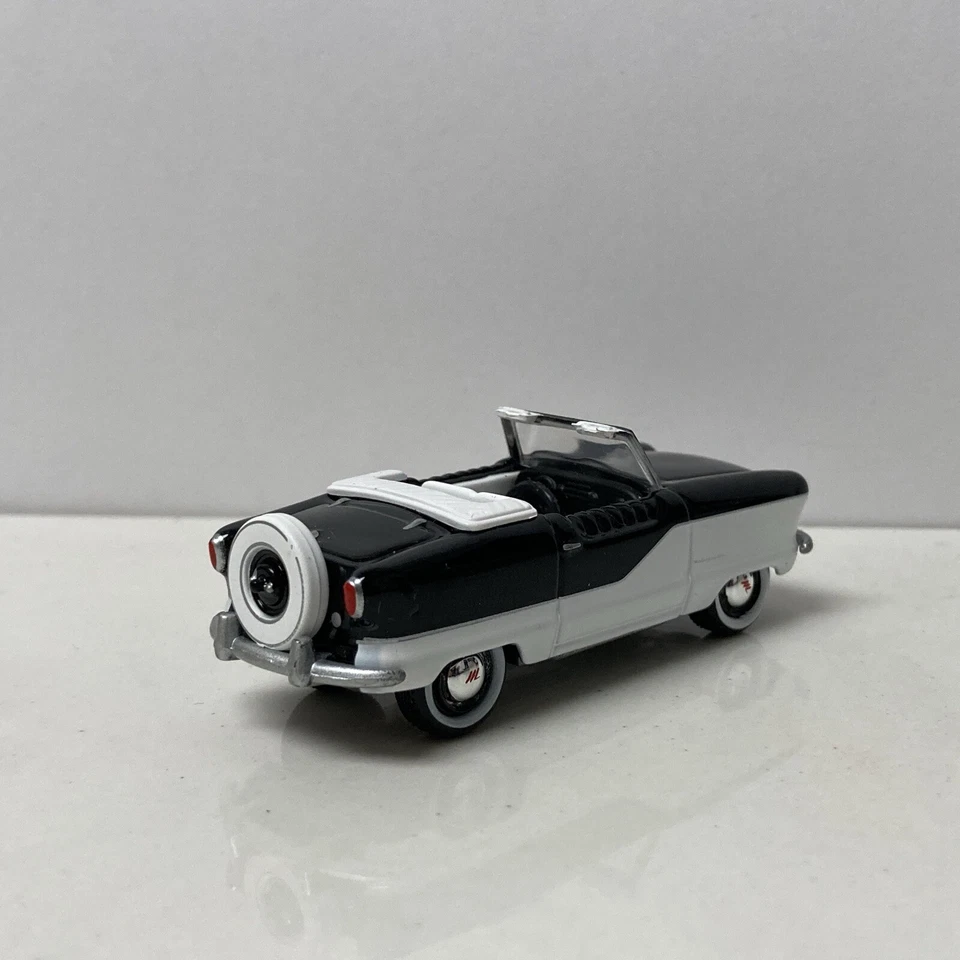 1958 58 AMC Nash Metropolitan Coleccionable Escala 1/64 Diecast Diorama Modelo Foto 2 de 4