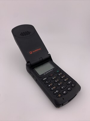 Motorola StarTAC MG1 Vintage Flip Mobile Phone - Vodafone