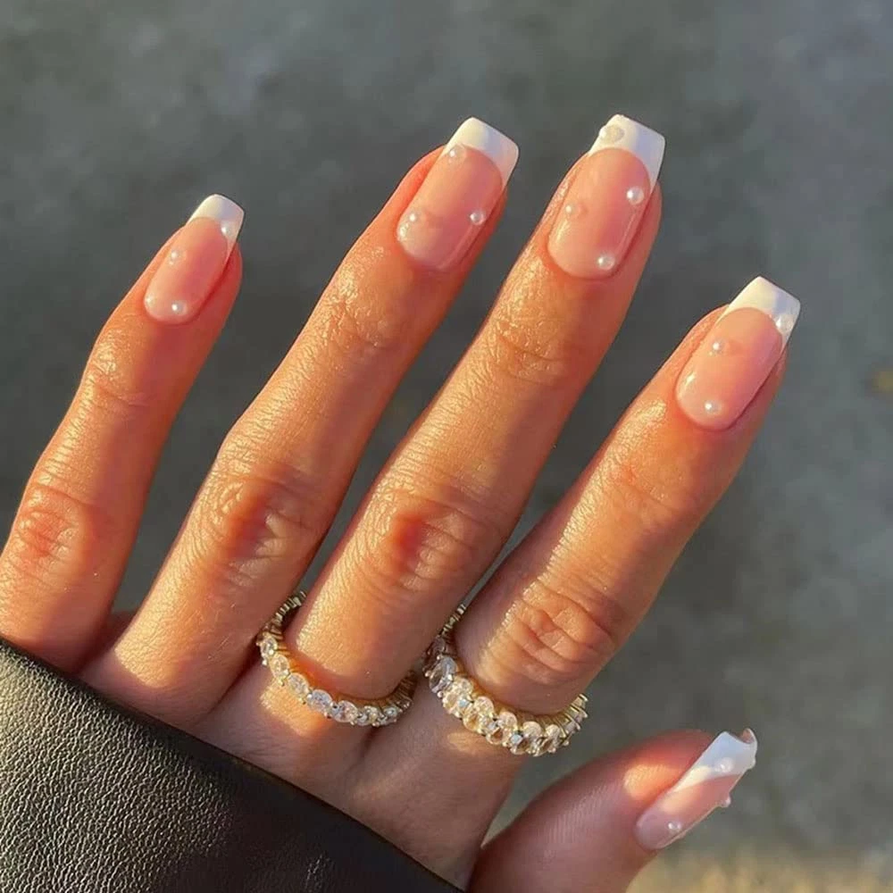 Short coffin sale nails acrylic